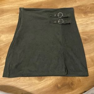 Velvet skirt